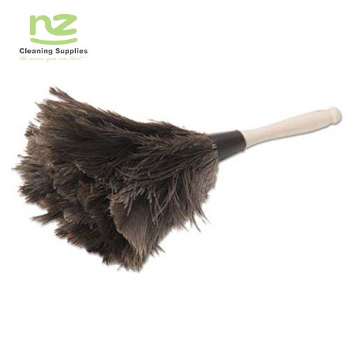 MED FEATHER DUSTER-PLASTIC HDL | NZ Cleaning Supplies