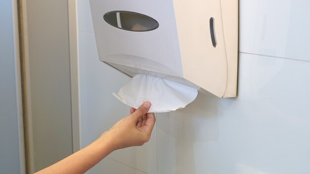 Paper towel dispenser for Auckland commercial cleaners